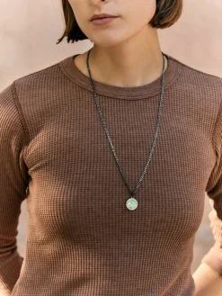 Women Imogene + Willie long sleeve waffle thermal in brown