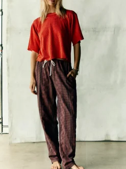 Women Imogene + Willie lounge pant in mojave jacquard