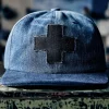 Women Imogene + Willie love fades recycled denim "plus" cap