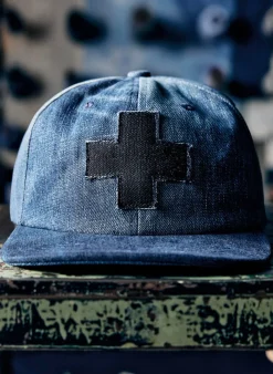 Women Imogene + Willie love fades recycled denim "plus" cap