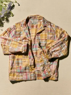 Women Imogene + Willie madras jacket in townsend