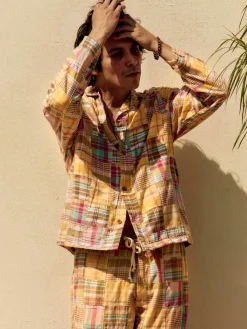 Imogene + Willie madras jacket in townsend