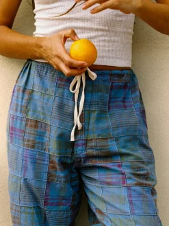Women Imogene + Willie madras lounge pant in stafford
