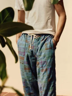 Imogene + Willie madras lounge pant in stafford