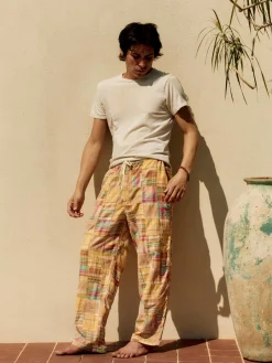 Imogene + Willie madras lounge pant in townsend