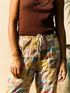 Women Imogene + Willie madras lounge pant in townsend