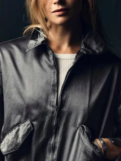 Women Imogene + Willie maya court jacket in satin
