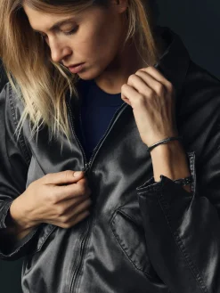 Women Imogene + Willie maya court jacket in satin