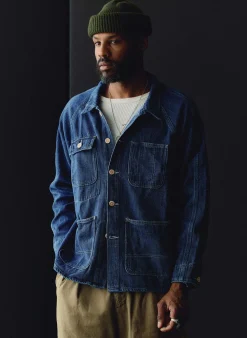 Imogene + Willie mill valley raglan jacket in indigo