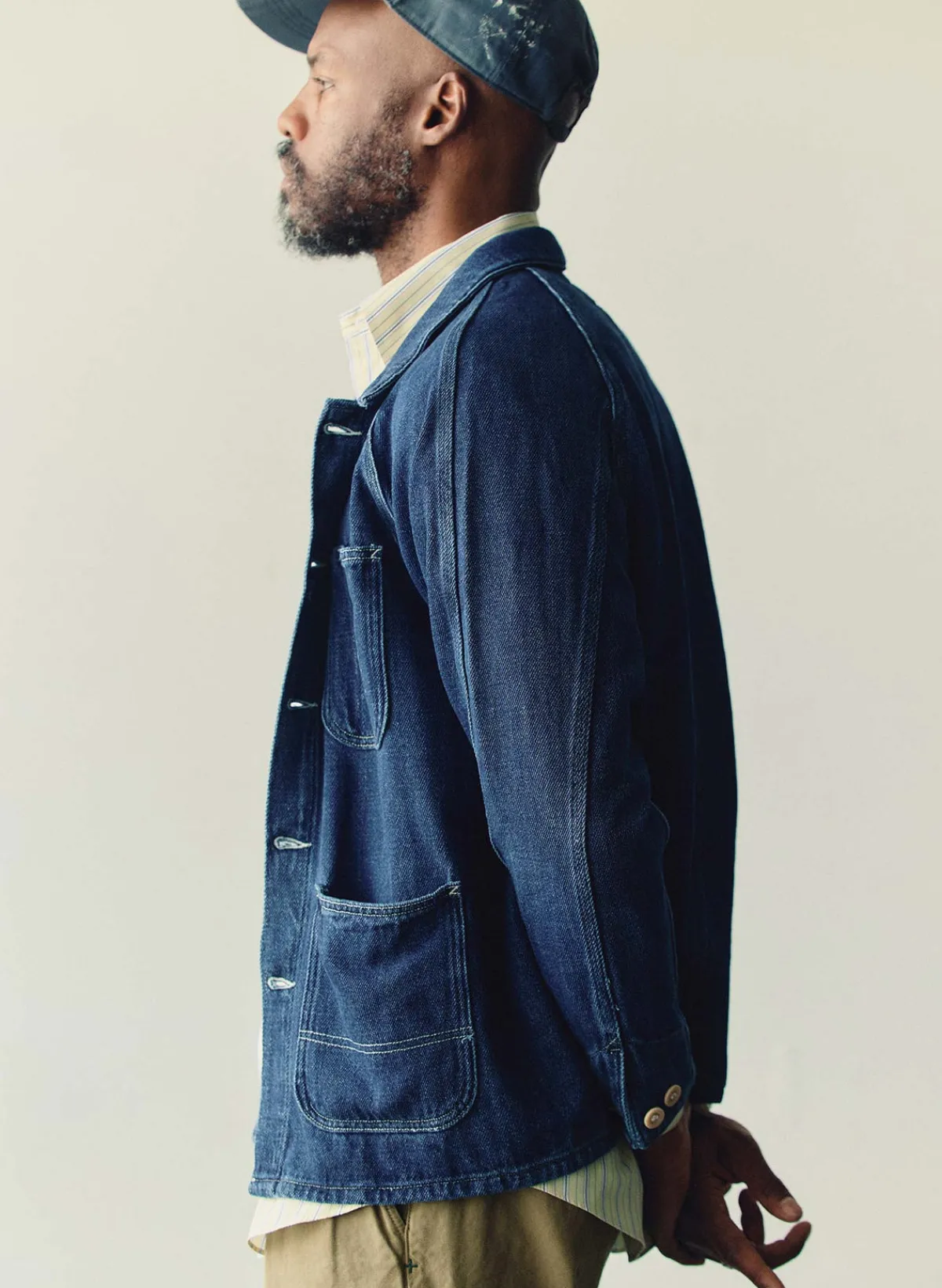 Imogene + Willie mill valley raglan jacket in indigo