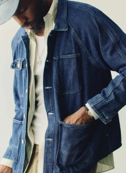 Imogene + Willie mill valley raglan jacket in indigo