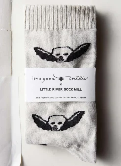 Women Imogene + Willie not today sock in natural