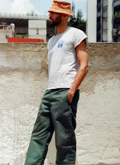 Imogene + Willie oceanside relaxed pant in spruce