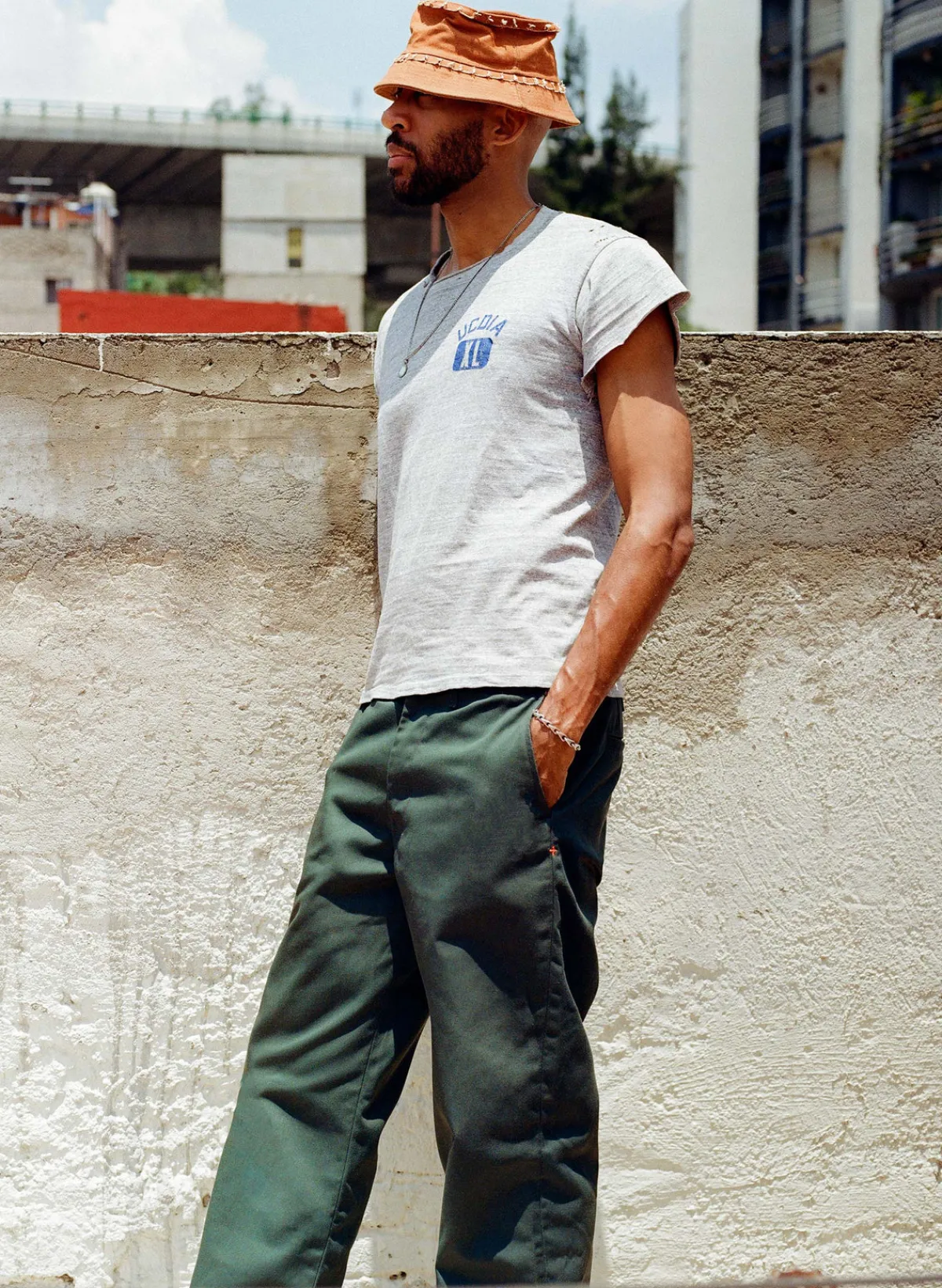 Imogene + Willie oceanside relaxed pant in spruce