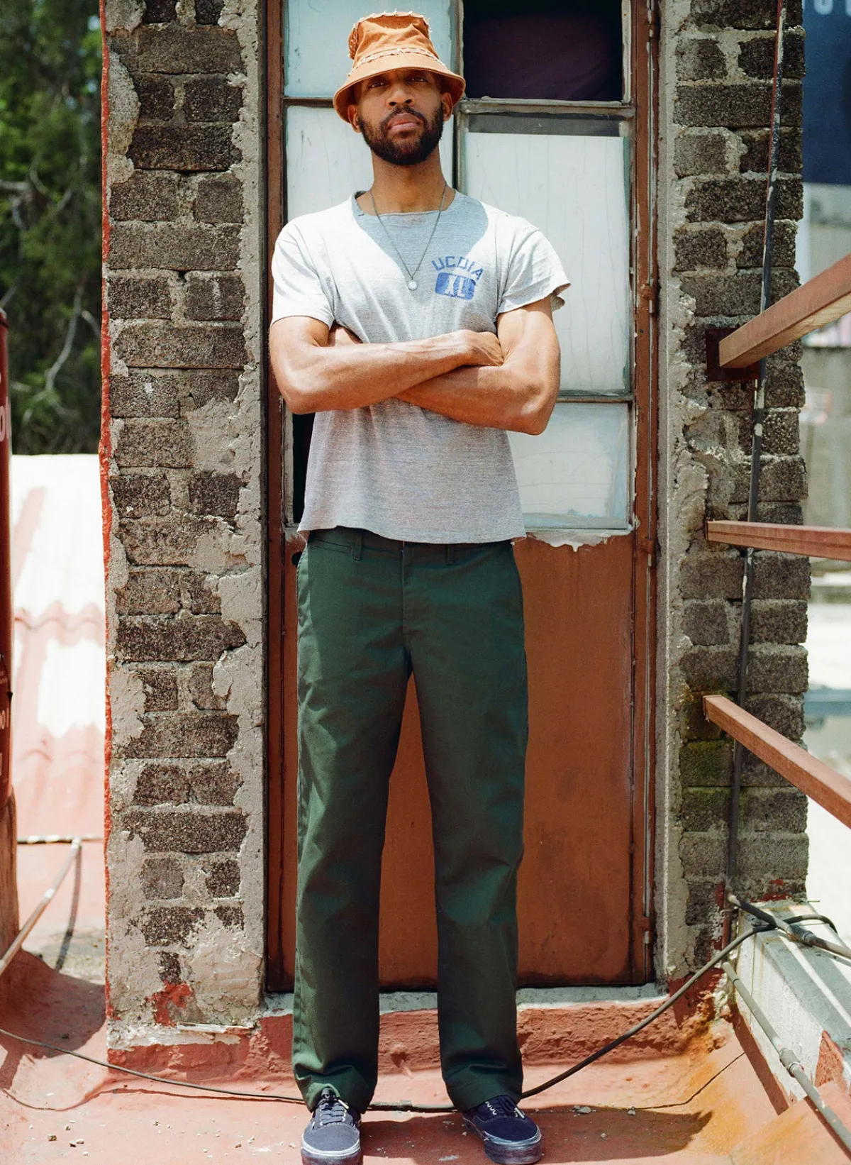 Imogene + Willie oceanside relaxed pant in spruce