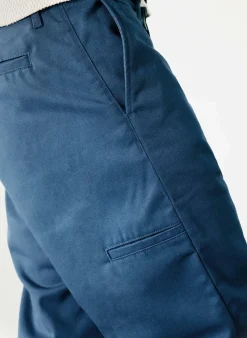 Imogene + Willie oceanside relaxed pant in postman blue