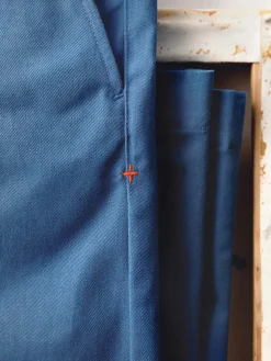 Imogene + Willie oceanside relaxed pant in postman blue