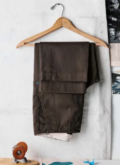 Imogene + Willie oceanside relaxed pant in brown
