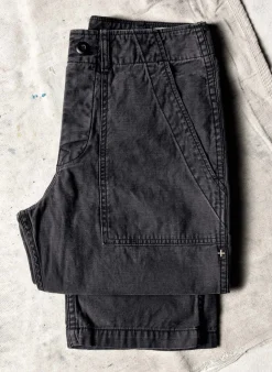 Imogene + Willie oliver military trouser in black
