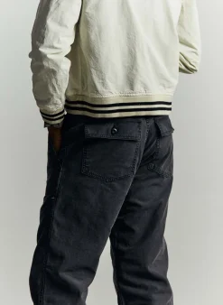 Imogene + Willie oliver military trouser in black