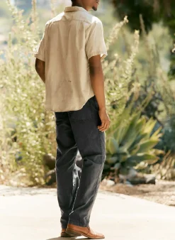 Imogene + Willie oliver military trouser in black