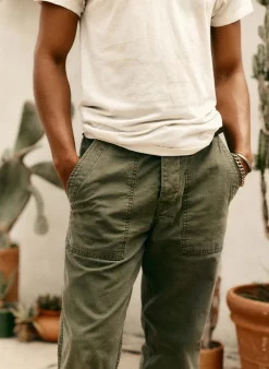 Imogene + Willie oliver military trouser in olive
