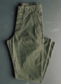Imogene + Willie oliver military trouser in olive