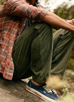Imogene + Willie oliver military trouser in olive