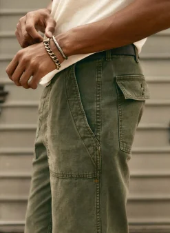 Imogene + Willie oliver military trouser in olive
