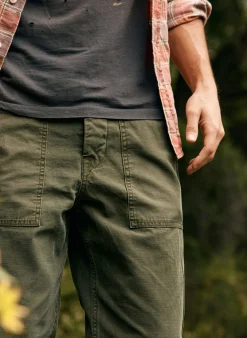 Imogene + Willie oliver military trouser in olive