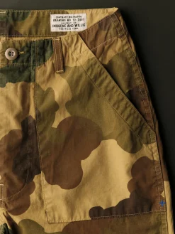 Imogene + Willie oliver military trouser in painted camo
