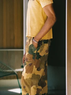 Imogene + Willie oliver military trouser in painted camo