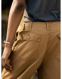 Imogene + Willie oliver ripstop in field brown