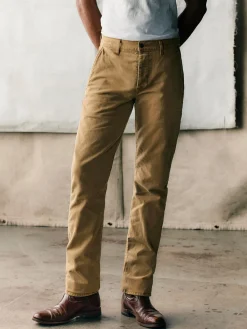 Imogene + Willie oscar washed brown broken twill