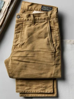 Imogene + Willie oscar washed brown broken twill