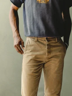 Imogene + Willie oscar washed brown broken twill