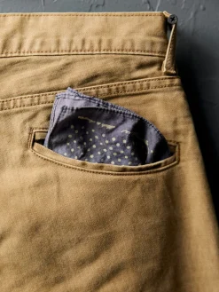 Imogene + Willie oscar washed brown broken twill