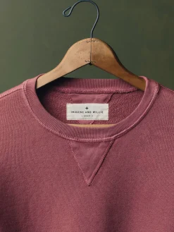 Women Imogene + Willie penny sweatshirt in plum