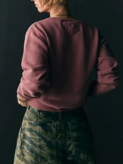 Women Imogene + Willie penny sweatshirt in plum