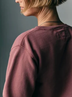 Women Imogene + Willie penny sweatshirt in plum