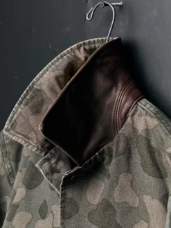 Imogene + Willie quilt lined canvas chore coat in camo