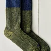 Women Imogene + Willie ribbed boot sock in alpine