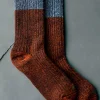 Women Imogene + Willie ribbed boot sock in sunset