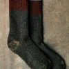 Women Imogene + Willie ribbed boot sock in umber