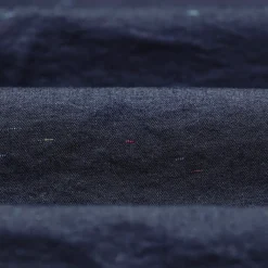Imogene + Willie sawtooth pearl snap in reverse black indigo nep