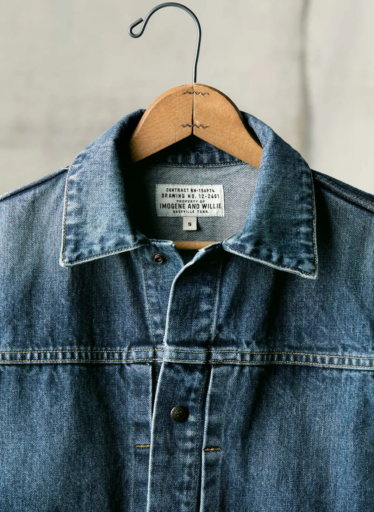 Imogene + Willie shepard two pocket denim jacket