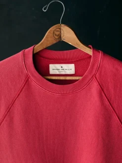 Women Imogene + Willie short sleeve raglan sweatshirt in red
