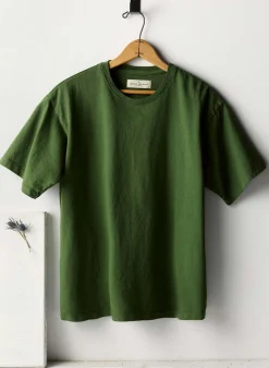 Imogene + Willie spruce knit box crew