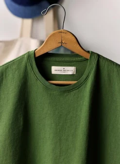 Imogene + Willie spruce knit box crew