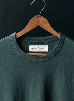 Women Imogene + Willie spruce knit midweight crew